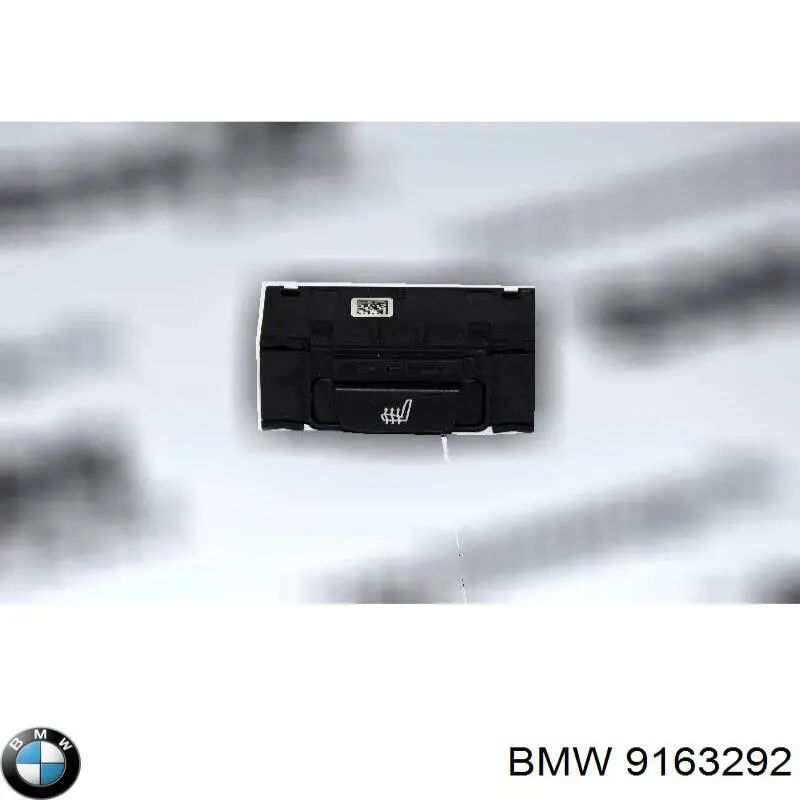 Кнопка вмикання обігріву сидіння 9163292 BMW