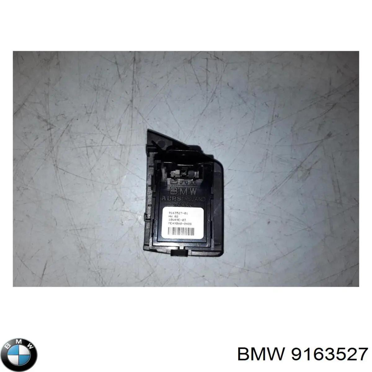 9163527 BMW Кнопка підйомника переднього правого скла