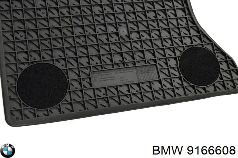 Кріплення килимків салонних, комплект 9166608 BMW