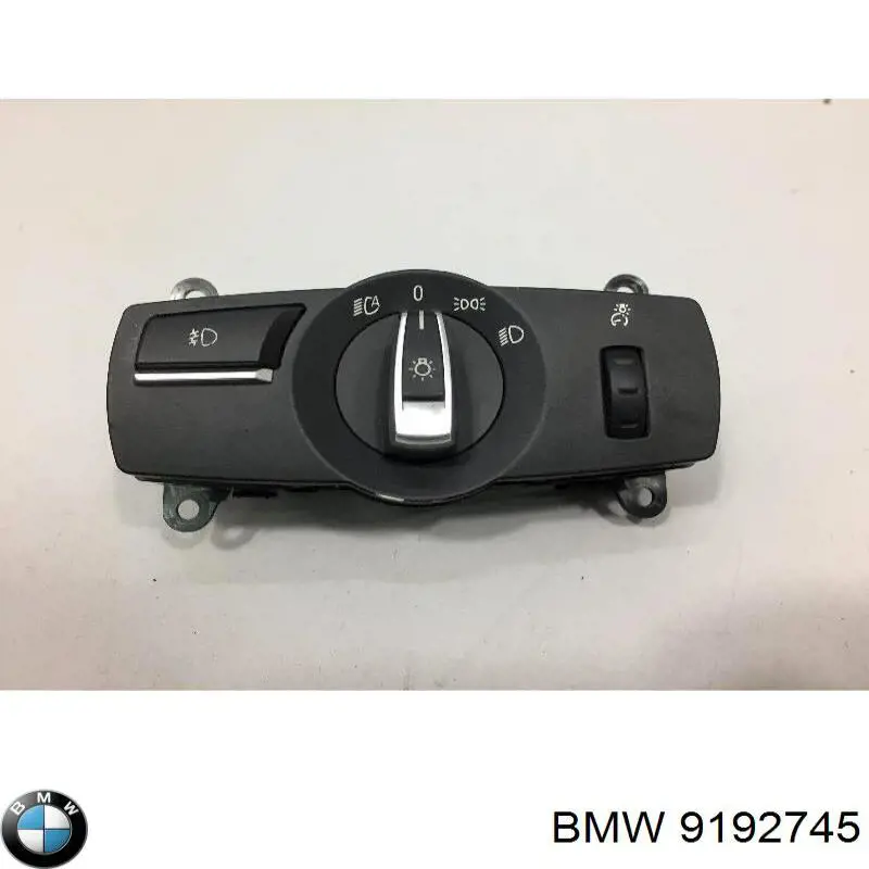 Перемикач світла фар, на "торпеді" 9192745 BMW