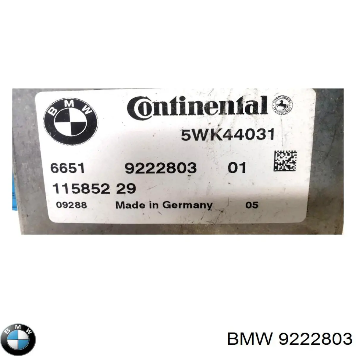 66519240222 BMW 