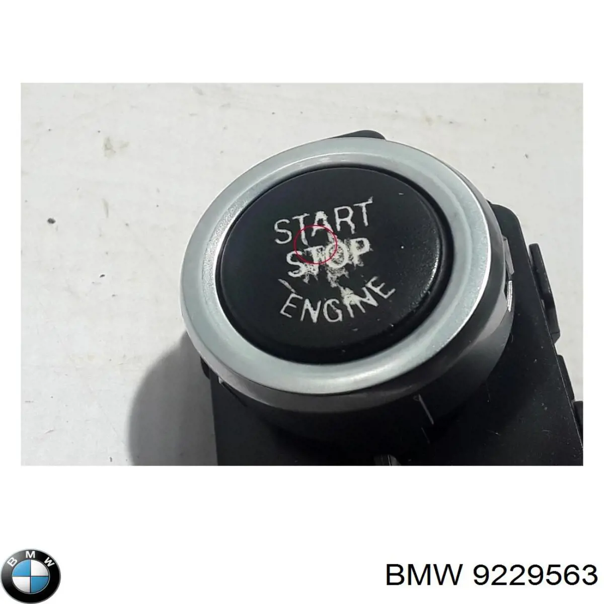 Кнопка запуску двигуна 9263436 BMW