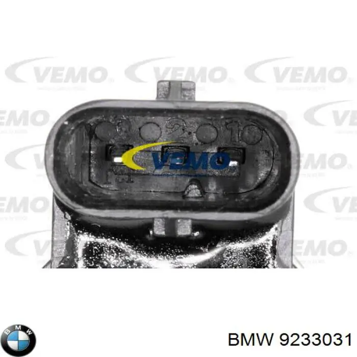 9233031 BMW Датчик сигналізації паркування (парктронік), передній