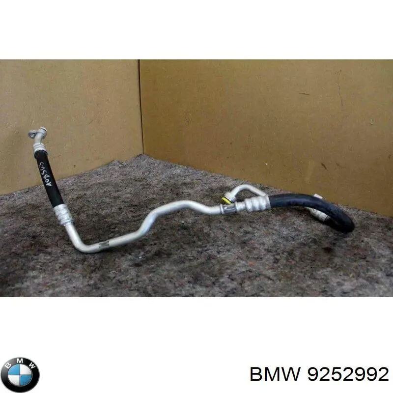 9252992 BMW Шланг кондиціонера, від випарника до компресора