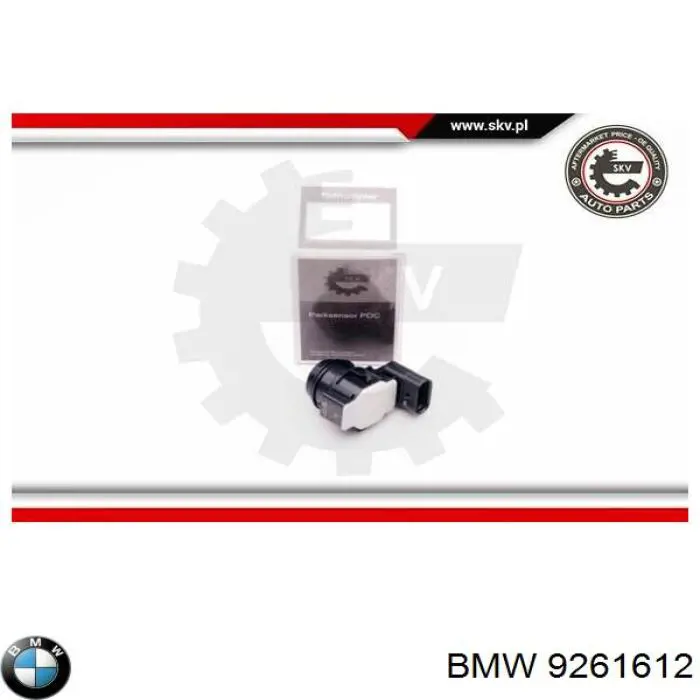 Купити 9261612 BMW Датчик сигналізації паркування (парктронік), задній