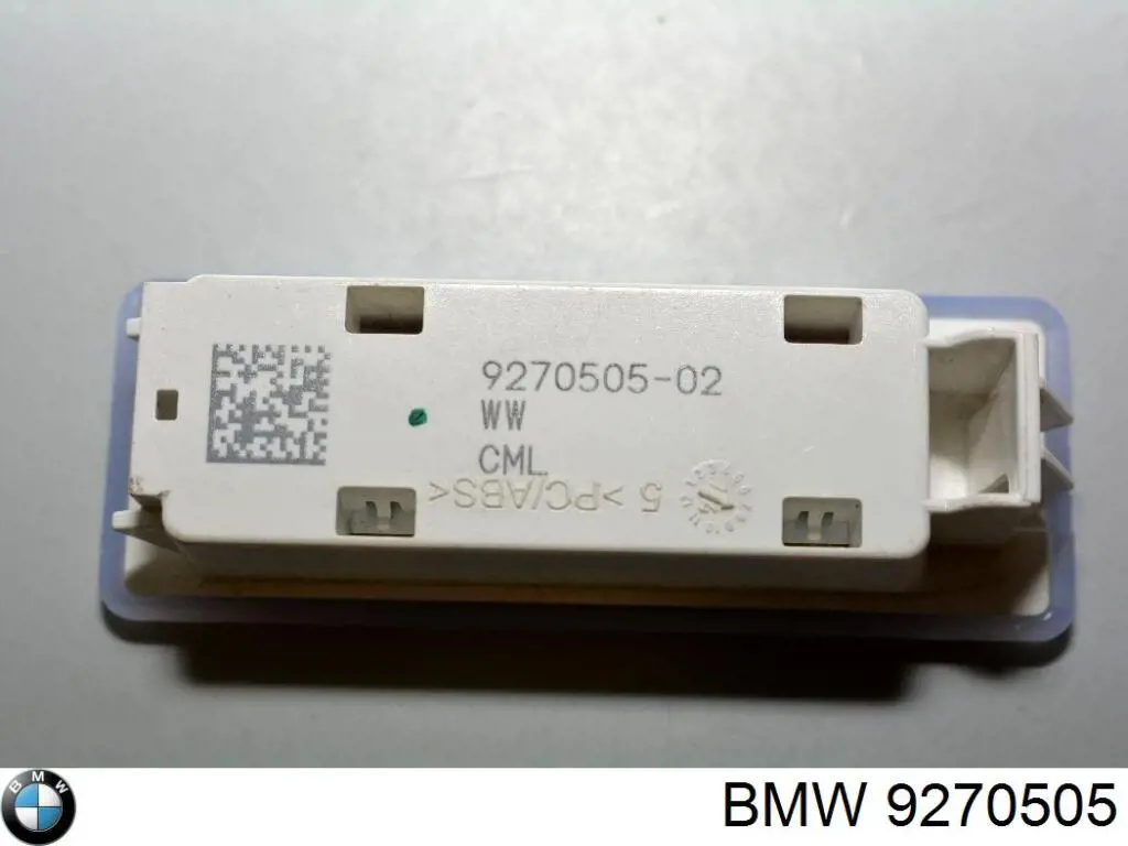 9270505 BMW Лампа підсвічування в двері, передньої правої