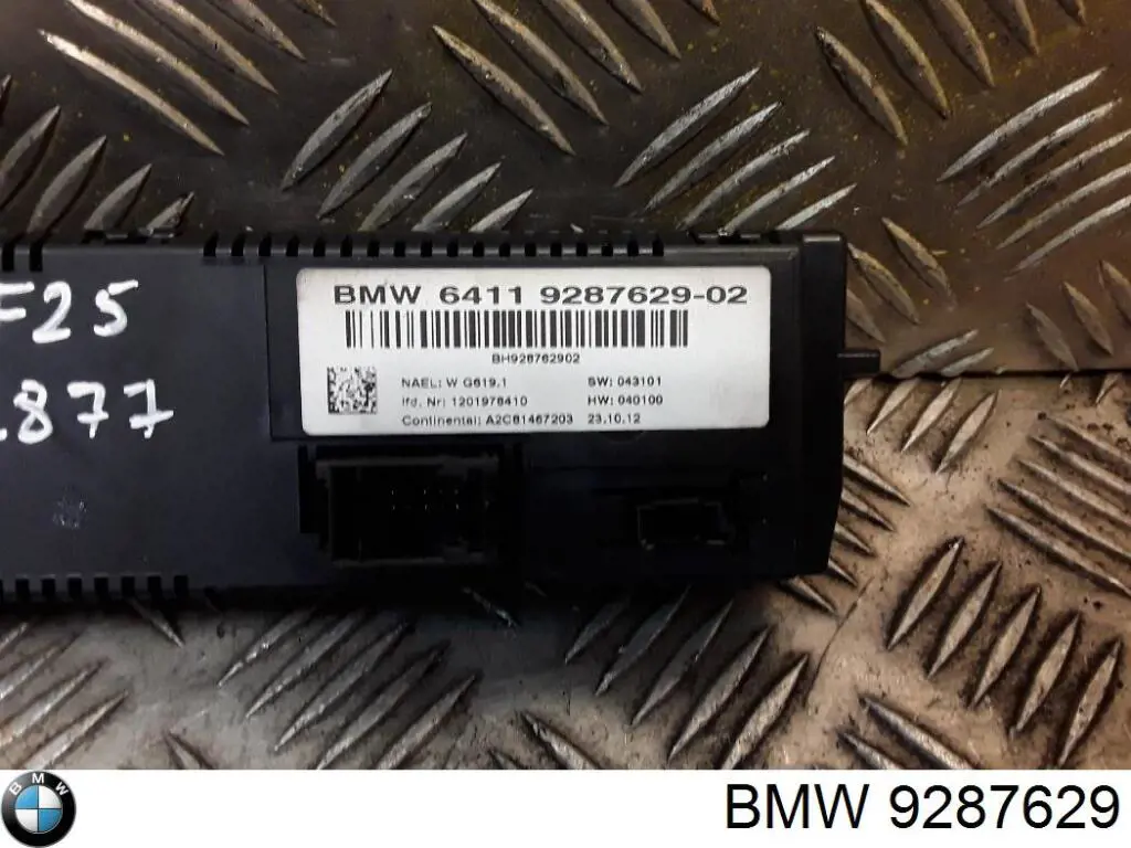 64119284597 BMW Механізм управління кондиціонером