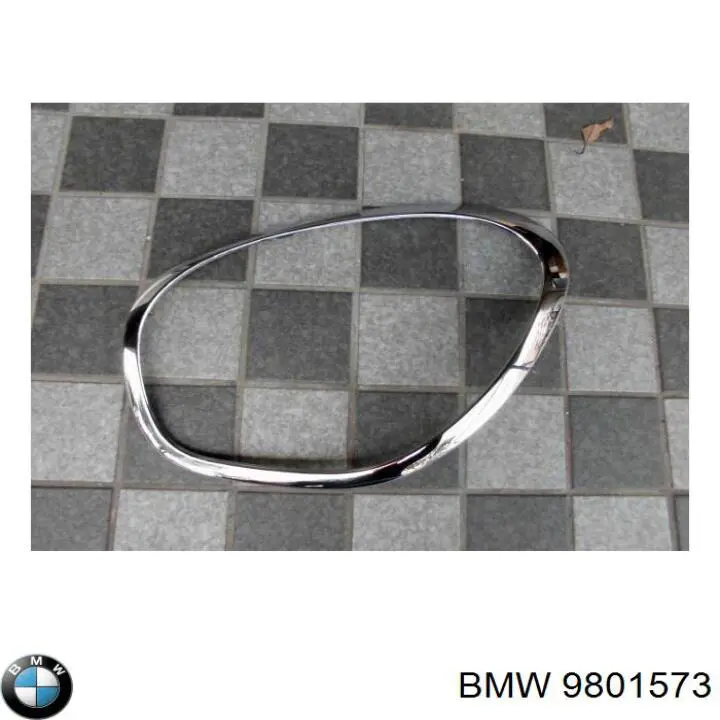 Купити 9801573 BMW Рамка/облицювання фари лівої