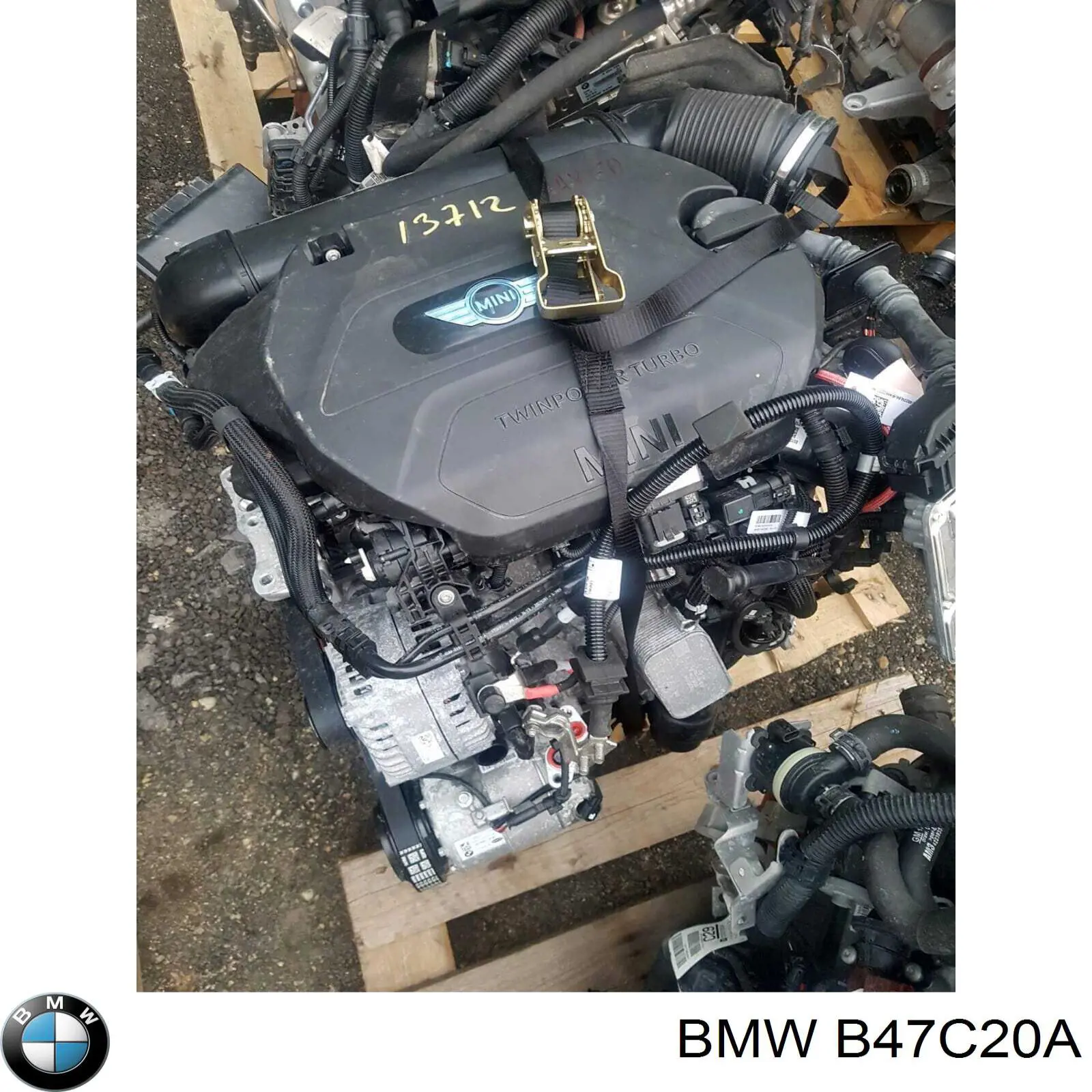 B47C20A BMW Мотор в зборі