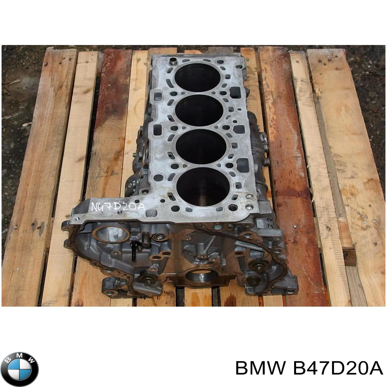 Двигун у зборі B47D20A BMW