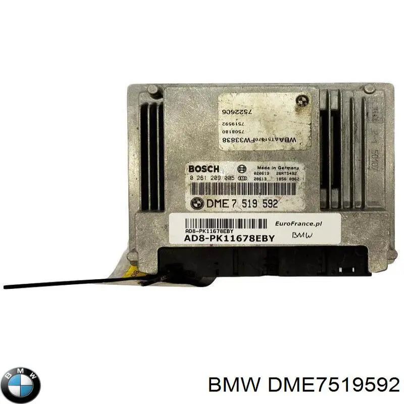 DME7519592 BMW 