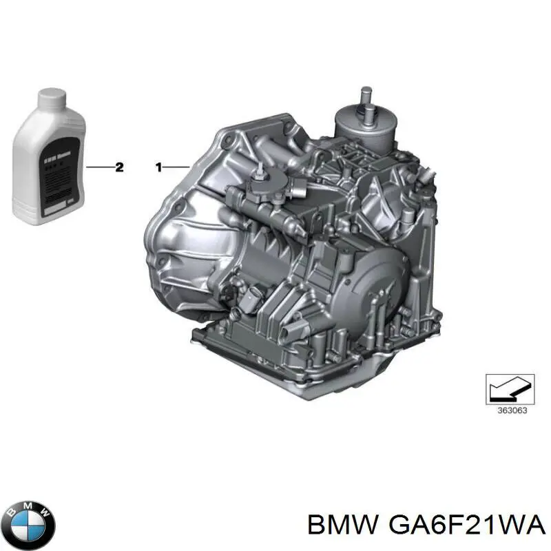 GA6F21WA BMW Автоматична коробка передач