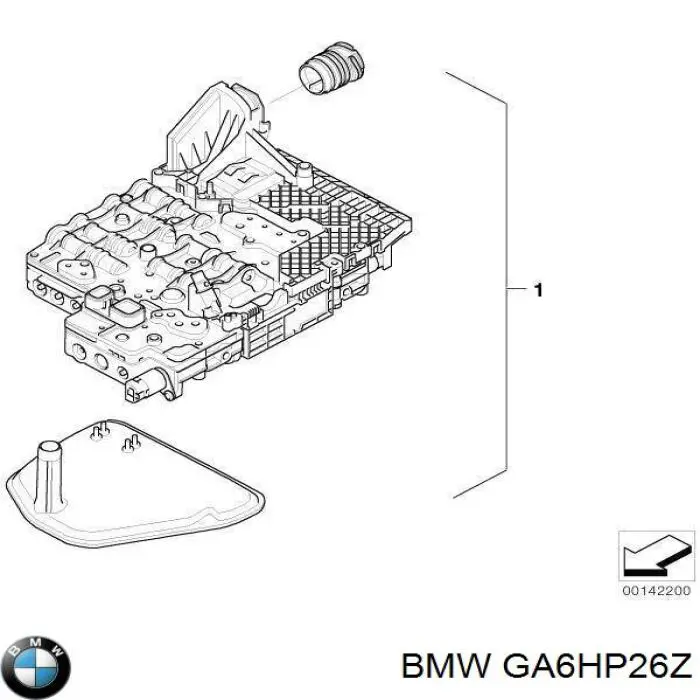КПП в зборі BMW GA6HP26Z