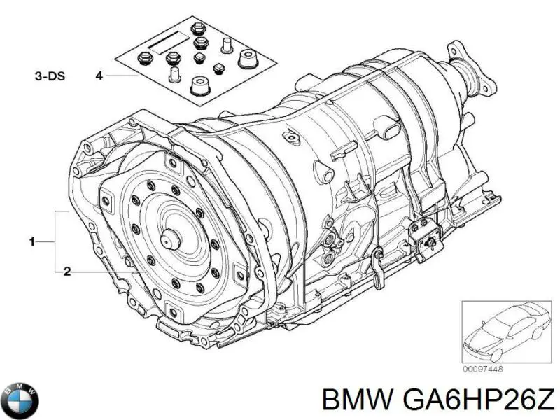 Купити GA6HP26Z BMW Ручна коробка передач