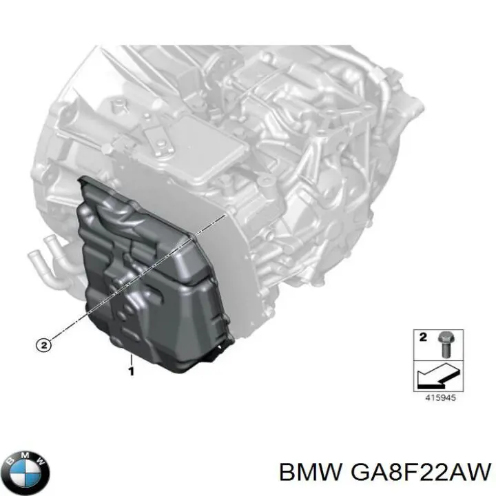 GA8F22AW BMW Автоматична коробка передач