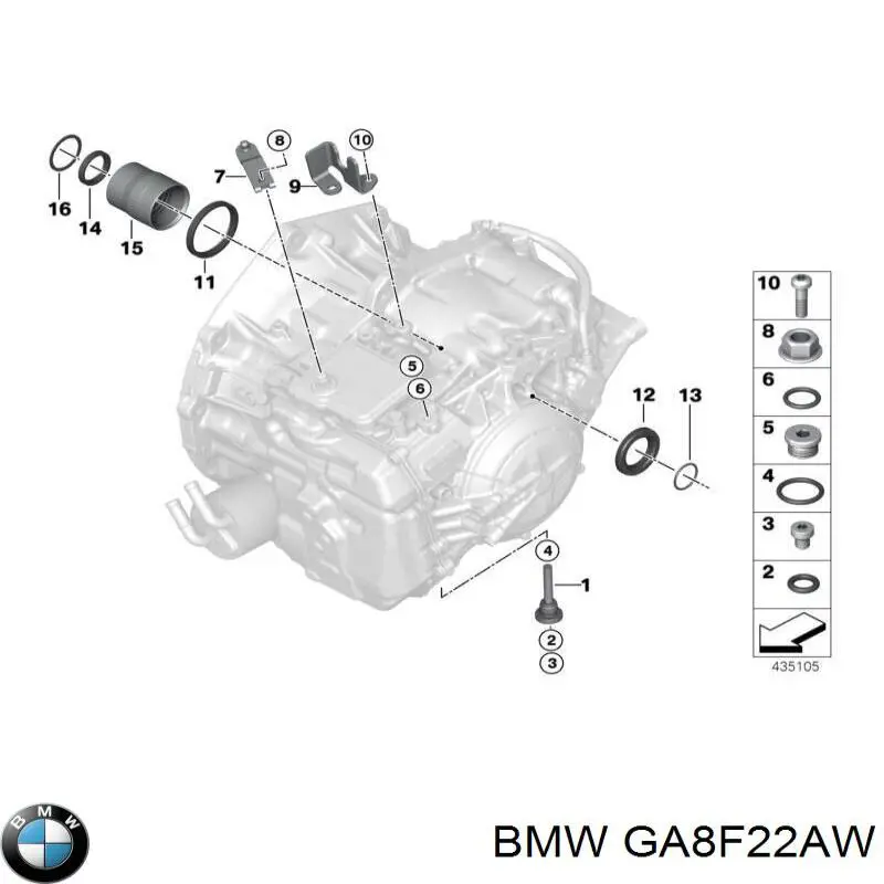 Купити 24009423621 BMW АКПП в зборі (автоматична коробка передач)