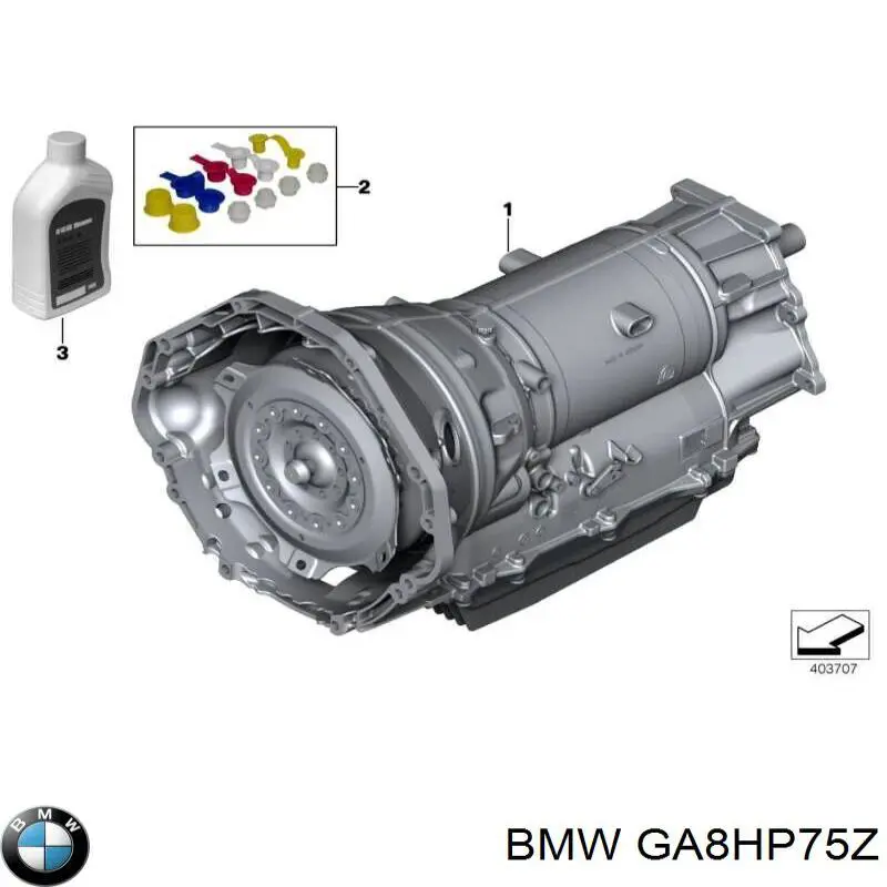 Купити GA8HP75Z BMW 