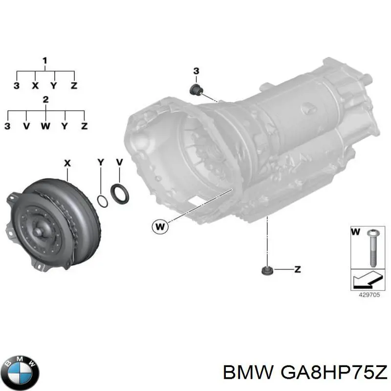  GA8HP75Z BMW