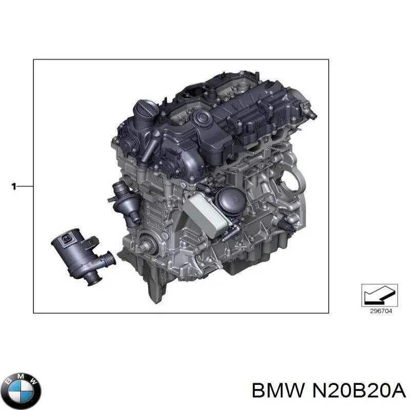 Купити N20B20BN20B20A BMW Двигун