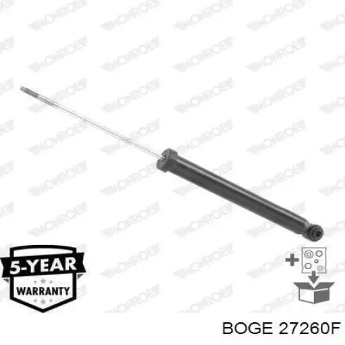 Купити 27260F Boge Стійка амортизатора задня