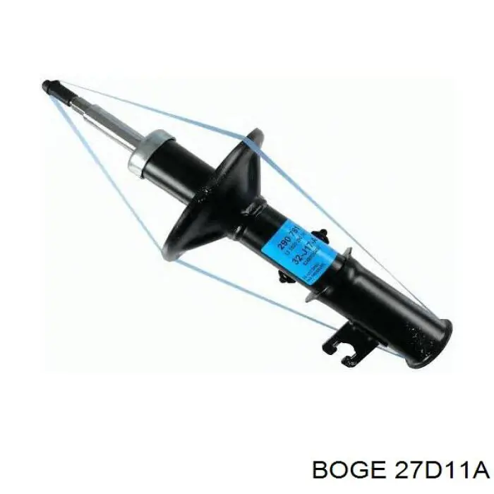 27D11A Boge Амортизатор задній, правий