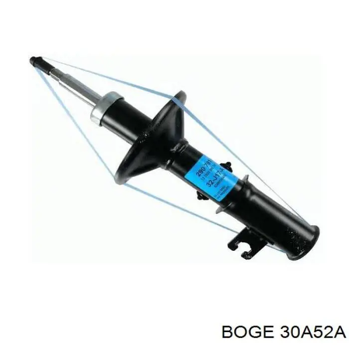 Амортизатор задній Boge 30A52A ціна, від 25.57 USD