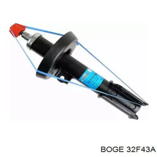 Амортизатор передній, правий Boge 32F43A ціна, від 46.69 USD