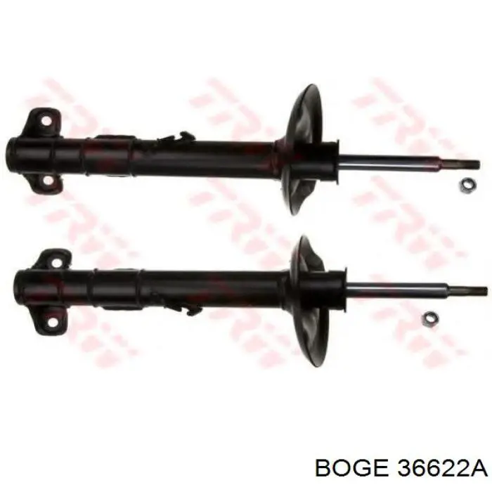 Амортизатор передній, правий Boge 36622A ціна, від 56.55 USD