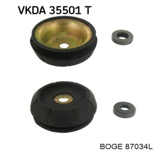 Підшипник верхньої опори Boge 87034L