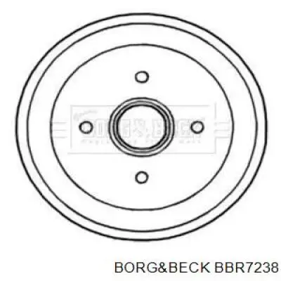 Барабан гальмівний задній Denckermann B140007 ціна, від 40.02 USD