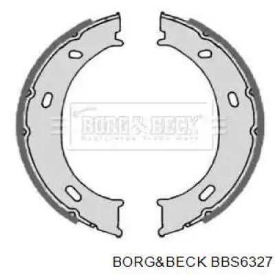 Колодки ручника / стоянкового гальма Borg&beck BBS6327 ціна, від 17.38 USD