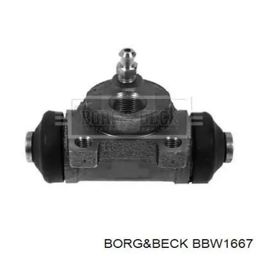 BBW1667 Borg&beck циліндр гальмівний колісний/робітник, задній