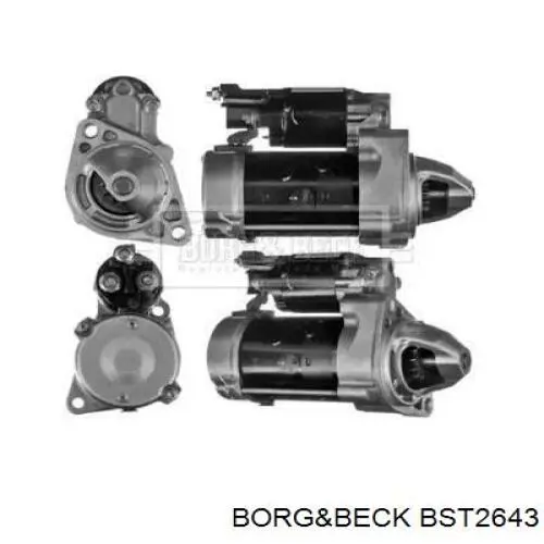 BST2643 Borg&beck стартер