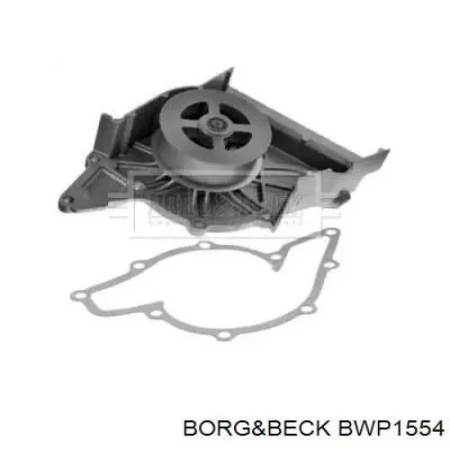 BWP1554 Borg&beck помпа водяна, (насос охолодження)