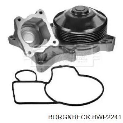 Помпа водяна, (насос) охолодження BWP2241 Borg&beck