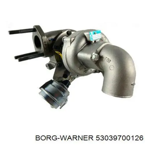 Турбіна Borg-Warner 53039700126 ціна, від 194.46 USD