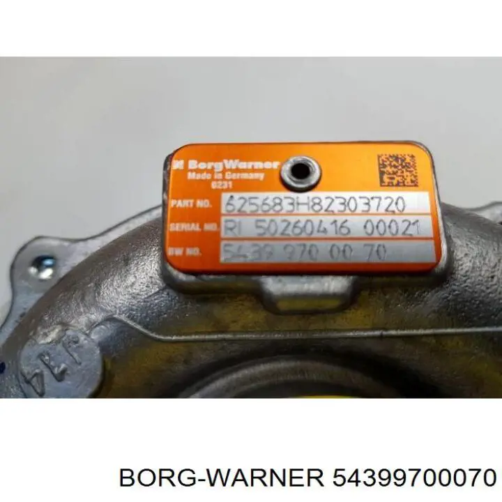 Купити 54399700070 Borg-Warner Турбіна