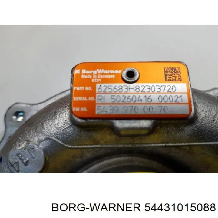 54431015088 Borg-Warner Турбонаддув