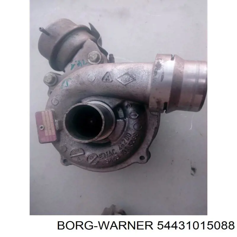 Турбіна Borg-Warner 54431015088 ціна, від 160.58 USD