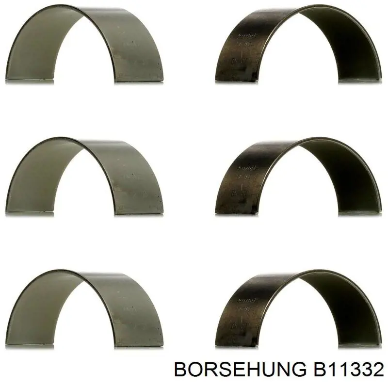 Шатунні вклалиші колінвала STD Borsehung B11332 ціна, від 6.26 USD