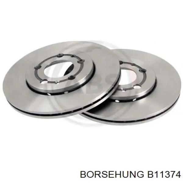 Диск переднього гальма Borsehung B11374 ціна, від 33.01 USD
