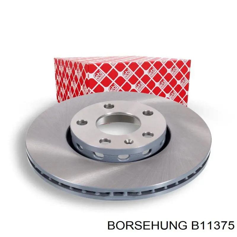 B11375 Borsehung диск гальмівний передній