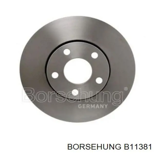 Гальмівні диски B11381 Borsehung
