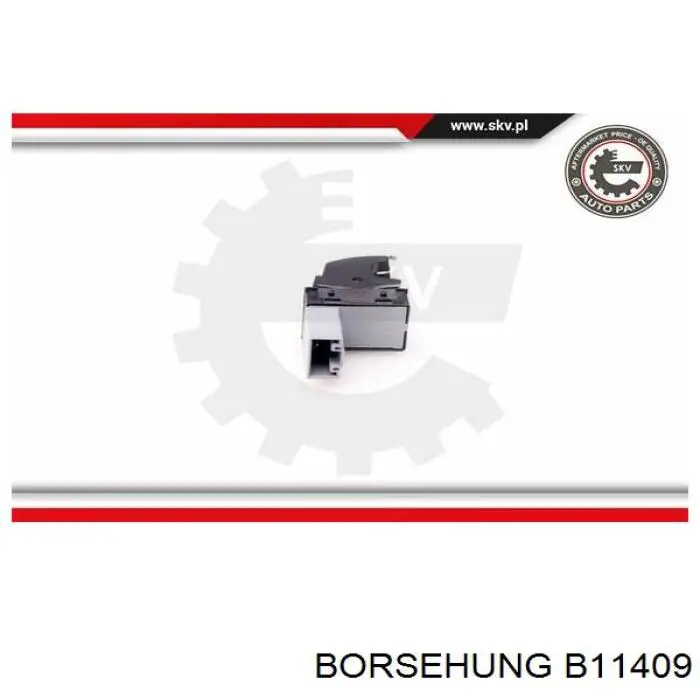 Кнопка вмикання двигуна склопідіймача задня Borsehung B11409 ціна, від 3.88 USD