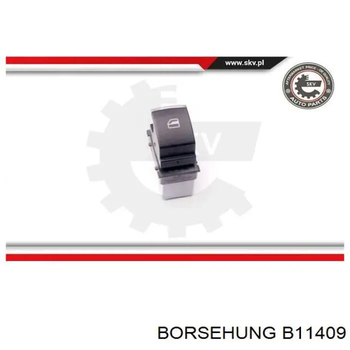 B11409 Borsehung кнопка вмикання двигуна склопідіймача передня права