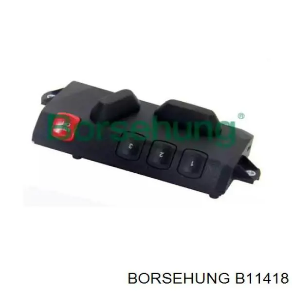 B11418 Borsehung блок кнопок механізму регулювання сидінь, лівий