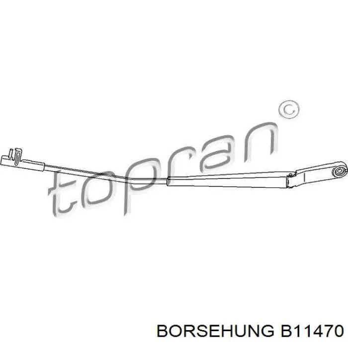 Важіль-поводок склоочисника лобового скла B11470 Borsehung