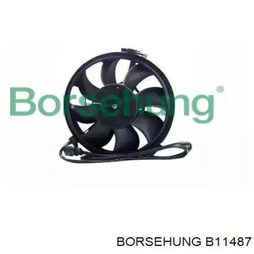 Купити B11487 Borsehung Електровентилятор охолодження в зборі (двигун + крильчатка)