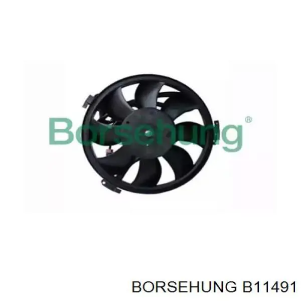 Купити B11491 Borsehung Електровентилятор охолодження в зборі (двигун + крильчатка)