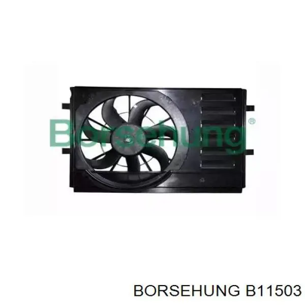 Купити B11503 Borsehung Електровентилятор кондиціонера в зборі (двигун + крильчатка)